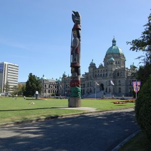 Dave Mason - The Knowledge Totem Pole - BC Legislature