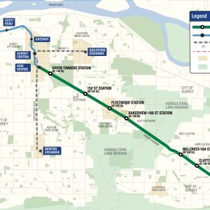 The Surrey Langley SkyTrain project respectfully acknowledges that the project is being constructed in the ancestral territories of the Coast Salish peoples, including the q̓ic̓əy (Katzie), q́ʷɑ:ńƛ̓əń (Kwantlen), máthxwi (Matsqui), xʷməθkʷəy̓əm (Musqueam), se’mya’me (Semiahmoo) and sc̓əwaθn məsteyəxʷ (Tsawwassen) First Nations.