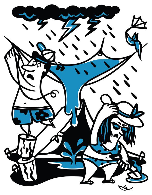 Camping Illustration