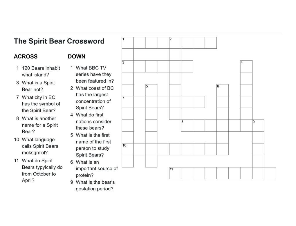 Crossword Puzzle