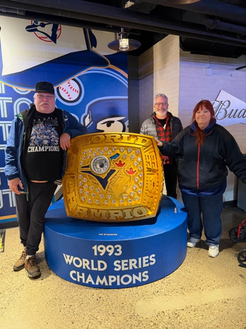 1993 World Series champions display